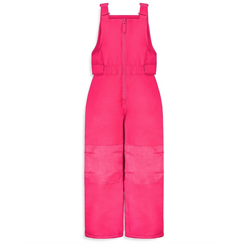 Just Kidding Little Girl's Snow Overall Pants Ski Snow Pants In Pink Size 16
